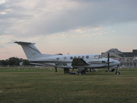 N850BK @ KOSH - King Air in the GAC camp grounds at Oshkosh - by steveowen