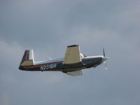 N231DR @ KOSH - departing Oshkosh - by steveowen