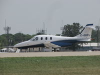 C-GUPJ @ KOSH - landing Oshkosh Rwy27 - by steveowen