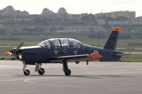 11407 @ LPST - An Epsilon trainer of the Portuguese Air Force taxying at Sintra air force base. - by Henk van Capelle