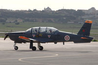 11407 @ LPST - An Epsilon trainer of the Portuguese Air Force taxying at Sintra air force base. - by Henk van Capelle