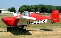 G-CBCK @ EGBP - Tipsy T.66 Nipper 3B [PFA 025-11051] Kemble~G 13/07/2003 - by Ray Barber