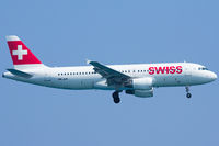 HB-JLR @ LCLK - Swiss International Airlines