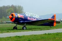 D-FHGK @ EDNY - Noorduyn AT-16 Harvard IIb [14-324] Friedrichshafen~D 21/04/2005 - by Ray Barber