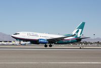 N281AT @ KLAS - Boeing 737-700 - by Mark Pasqualino
