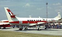XX494 @ EGCN - BAe Systems Jetstream T.1 [422] (RAF) RAF Finningley~G 30/07/1977. Image taken from a slide. - by Ray Barber