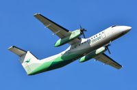 LN-WFP @ ENTO - Wideroe Dash 8 take-off - by FerryPNL