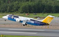 SE-DSU @ ESSB - Malmo BAe146 departing BMA - by FerryPNL