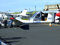 G-OWAI @ EGQL - a Portmoak based glider in the static display at Leuchars airshow 2009 - by Mike stanners
