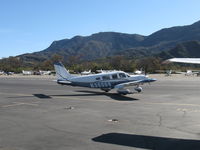 N30069 @ SZP - 1978 Piper PA-32-300 CHEROKEE SIX, Lycoming IO-540-K1A5 300 Hp, for pushback to transient aircraft ramp area after landing Rwy 22 - by Doug Robertson