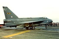 XR759 @ EGVA - English Electric Lightning F.6 [95224] (RAF) RAF Fairford~G 17/07/1987 - by Ray Barber