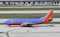N347SW @ KFLL - Boeing 737-300 - by Mark Pasqualino