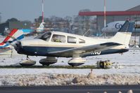 G-BNNO @ EGSH - Parked in the snow. - by Graham Reeve