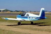 G-RUMN @ EGBP - American Aviation AA-1A Trainer [AA1A-0086] Kemble~G 13/07/2003 - by Ray Barber
