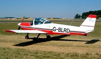 G-BLRD @ EGBP - Bolkow Bo.209B-150FV Monsun [101] Kemble~G 13/07/2003 - by Ray Barber