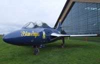 146417 - Grumman TF-9J (F9F-8T) Cougar at the Evergreen Aviation & Space Museum, McMinnville OR