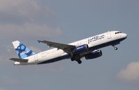 N566JB @ KFLL - Airbus A320
