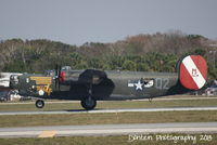 N224J @ KSRQ - The Collings Foundation's B-24 Liberator Witchcraft (N224J) departs Sarasota-Bradenton International Airport during the Wings of Freedom Tour - by Donten Photography