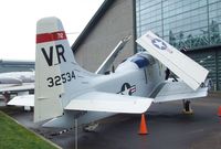 132534 - Douglas EA-1F Skyraider at the Evergreen Aviation & Space Museum, McMinnville OR