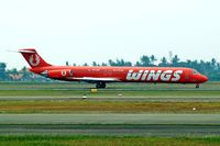PK-LMT @ WIII - McDonnell Douglas DC-9-82 [49118] (Wings Air) Jakarta - Soekarno Hatta International~PK 26/10/2006