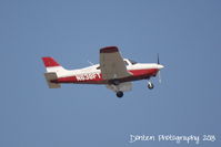 N638FT @ KSRQ - Piper Cherokee (N638FT) departs Sarasota-Bradenton International Airport - by Donten Photography