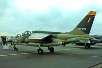 AT20 @ EGVI - Dassault-Dornier Alpha Jet 1B+ [1076] (Belgian AF) RAF Greenham Common~G 23/07/1983. Image taken from a slide. - by Ray Barber