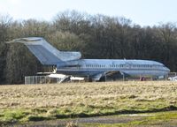 VP-BAA @ EGHL - 1966 Boeing 727-51, c/n: 19123 - WFU - at Lasham - by Terry Fletcher