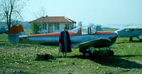 C-FEHX @ YQG - CF-EHX around 1955 in Windsor Ontario. - by Peter Hall