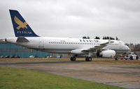 EI-EUL @ EGHH - ex EC-IPI in FlyRAK colours arrives from Dublin for respray - by John Coates