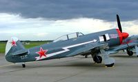 N11MQ @ EDDB - Yakovlev Yak C.11 [171529/YAK11-01M] Berlin-Schonefeld~D 19/05/2006. Named *Czech Ride*. - by Ray Barber