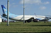 YA-PIE @ EGHL - Boeing 737-4Y0, c/n: 26086 of Pamir Airways
