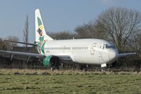 N279CS @ EGHL - Air Nigeria's1999 Boeing 737-33V, c/n: 29337 at Lasham - by Terry Fletcher