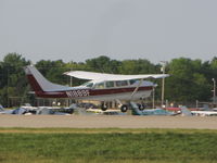 N1889F @ KOSH - DEPARTING RWY09 OSHKOSH - by steveowen