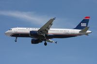 N124US @ TPA - US Airways A320 - by Florida Metal