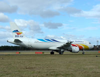 LZ-BHD @ EDI - “Balkan holidays 5803 arrives at EDI - by Mike stanners