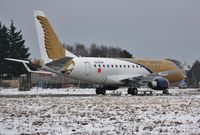 G-CHJU @ EGHH - ex A9C-MB arrives for respray to Air Costa India - by John Coates