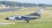 46 49 @ EGQL - JBG-32 Tornado ECR Returns to RAF Leuchars after an afternoon joint warrior sortie - by Mike stanners