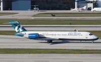 N927AT @ KFLL - Boeing 717-200 - by Mark Pasqualino