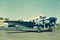 N18Z @ KCID - Rockwell Collins photo, ca. 1970 - by Glenn E. Chatfield
