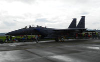 98-0134 @ EGQL - 492FS F-15E Strike eagle loaded with 3x MXU-648 Baggage pods - by Mike stanners