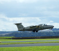SE-DXG @ EGQL - Swedish Air Force Museum SK-60E In the markings of F5 Takes off for its display at Leuchars airshow '10 - by Mike stanners