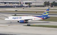 N605NK @ KFLL - Airbus A320 - by Mark Pasqualino