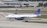 N535JB @ KFLL - Airbus A320