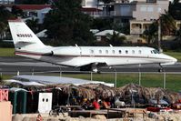 N369QS @ SXM - From the Oceanview Pool of the Sonesta Hotel - by Wolfgang Zilske