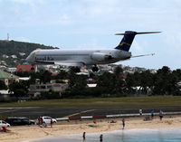 PJ-MDC @ SXM - From the Oceanview Pool of the Sonesta Hotel - by Wolfgang Zilske