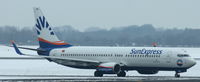 TC-SNL @ EDDL - Sun Express, is taxiing for departure at Düsseldorf Int´l (EDDL) - by A. Gendorf