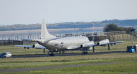 158573 @ EGQL - VP-10 Red lancers P-3C Orion - by Mike stanners