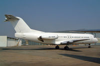 ZS-XGW @ FALA - Fokker F-28-4000 Fellowship [11130] (Trans Air Congo) Lanseria~ZS 05/10/2003