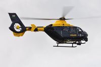 G-WONN @ EGFH - South and East Wales Police Air Support Unit helicopter (Police 32) departing. Marked HEDDLU on the port side. - by Roger Winser