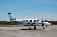 N400LJ @ BOW - 1980 Piper PA-31T1, N400LJ, at Bartow Municipal Airport, Bartow, FL - by scotch-canadian